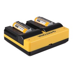 PATONA Dual Ladegerät f. Canon NB-9L Digital IXUS 1000 1000HS 1100HS 500 HS 510HS NB-9L inkl. Mikro-