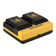 PATONA Dual Ladegerät f. Nikon EN-EL14 CoolPix D3100 D3200 D5100 D5200 P7000 P7100 P7700 inkl. Mikro