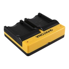 PATONA Dual Ladegerät f. Pentax D-LI109 K K2 K-2 K30 K50 K-50 K500 K-500 KR inkl. Kabel micro-USB