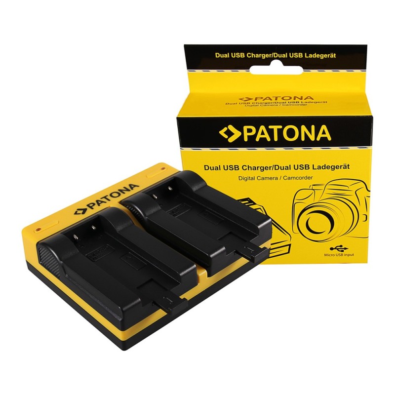 PATONA Dual Ladegerät f. Casio NP-50 Exilim EXV7 EX-V7 EXV8 EX-V8 inkl. Kabel micro-USB PATONA Dual Ladegerät f. Casio NP-50 Exilim EXV7 EX-V7 EXV8 EX-V8 inkl. Kabel micro-USB