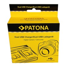 PATONA Dual Ladegerät f. Casio NP-50 Exilim EXV7 EX-V7 EXV8 EX-V8 inkl. Kabel micro-USB PATONA Dual Ladegerät f. Casio NP-50 Exilim EXV7 EX-V7 EXV8 EX-V8 inkl. Kabel micro-USB