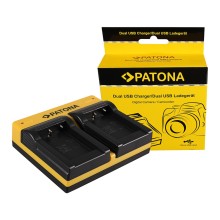 PATONA Dual Ladegerät f. Aiptek Ordro NP-170 084-07042L-062 AHD 2 AHD H23 CB-170 Ordro inkl. Mikro-U PATONA Dual Ladegerät f. Aiptek Ordro NP-170 084-07042L-062 AHD 2 AHD H23 CB-170 Ordro inkl. Mikro-U