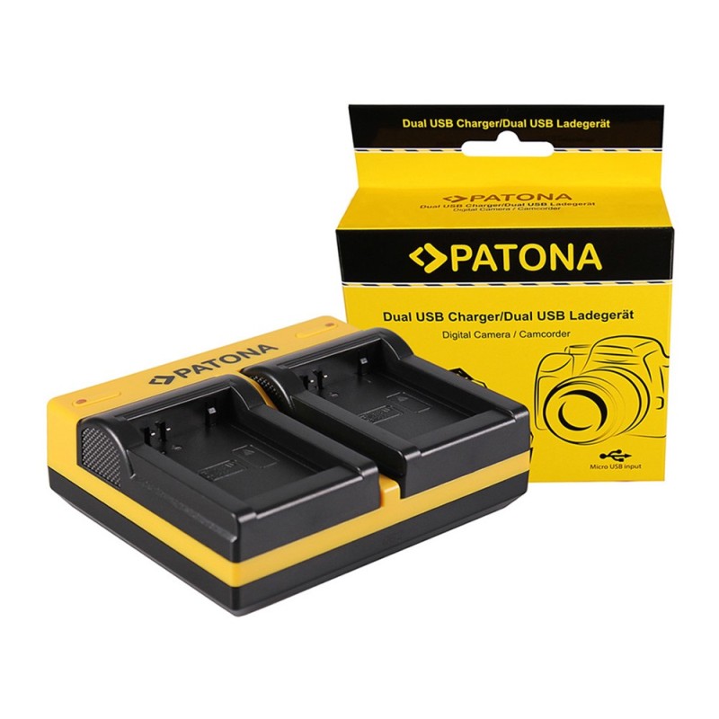 PATONA Dual Ladegerät f. Samsung BP-1030 NX NX200 NX-200 NX300 NX-300 inkl. Kabel micro-USB PATONA Dual Ladegerät f. Samsung BP-1030 NX NX200 NX-200 NX300 NX-300 inkl. Kabel micro-USB