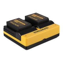 PATONA Dual Ladegerät f. Fujifilm Fuji NP-W126 FinePix HS30 EXR HS30EXR HS-30EXR HS33 inkl. Mikro-USA