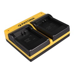 PATONA Dual Ladegerät f. Canon NB-11L IXUS 125HS 240HS NB-11L Powershot A1200 A2200 inkl. Micro USB