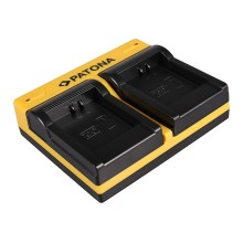 PATONA Dual Ladegerät f. Canon NB-11L IXUS 125HS 240HS NB-11L Powershot A1200 A2200 inkl. Micro USB