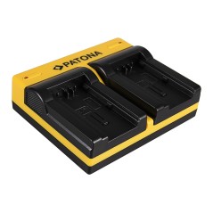 PATONA Dual Ladegerät f. Canon BP-718 727 Legria HF R36 HF306 HF38 HF406 HF48 HFM506 inkl. Micro USB