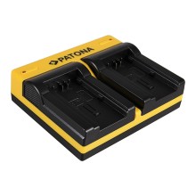 PATONA Dual Ladegerät f. Canon BP-718 727 Legria HF R36 HF306 HF38 HF406 HF48 HFM506 inkl. Micro USB