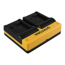 PATONA Dual Ladegerät f. Samsung BP-88A DV200 DV300 inkl. Kabel micro-USB