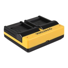 PATONA Dual Ladegerät f. Panasonic DMW-BLG10 CSBLG10MC CS-BLG10MC DMWBLG10 DMW-BLG10 inkl. Micro USB