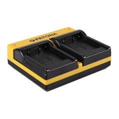 PATONA Dual Ladegerät f. Panasonic DMW-BLG10 CSBLG10MC CS-BLG10MC DMWBLG10 DMW-BLG10 inkl. Micro USB