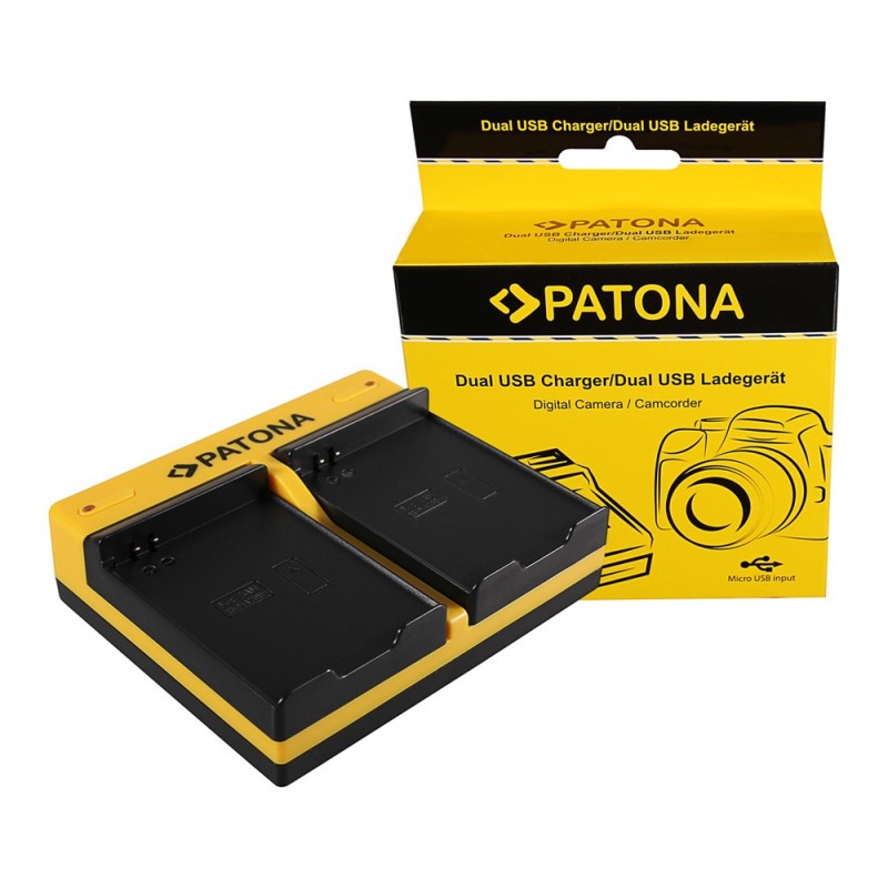 PATONA Dual Ladegerät f. Samsung EB-F1A2GBU I519 I569 I579 I8150 i8150 W i9050 i9100 inkl. Micro USB PATONA Dual Ladegerät f. Samsung EB-F1A2GBU I519 I569 I579 I8150 i8150 W i9050 i9100 inkl. Micro USB