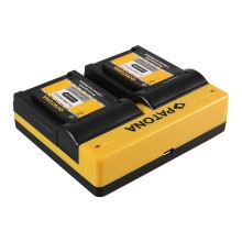 PATONA Dual Ladegerät f. Panasonic DMW-BCM13 Lumix DMCFT5 DMC-FT5 DMCFT51 DMCTS5 DMC-TS5 inkl. Mikro