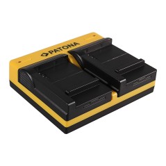 PATONA Dual Ladegerät f. Samsung B740E Galaxy NX mini NXF1 S4 Zoom S4 Zoom LTE SMC101 inkl. Mikro-USA