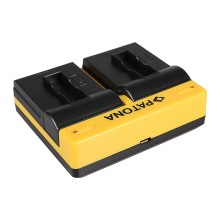 PATONA Dual Ladegerät f. GoPro AHDBT-401 Hero4 Black Edition AHDBT-401 Hero5 Black inkl. Mikro-USB K PATONA Dual Ladegerät f. GoPro AHDBT-401 Hero4 Black Edition AHDBT-401 Hero5 Black inkl. Mikro-USB K