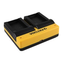 PATONA Podwójna Ładowarka do Nikon EN-EL24 (1 J5) z kablem micro-USB