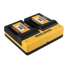 PATONA Ładowarka podwójna USB do Action Camera Rollei RL410B 230 240 410 410B 420 z kablem Micro-USB