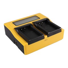 PATONA Podwójna ładowarka USB LCD do Canon LP-E17 EOS 750D 760D 8000D Kiss X8i Rebel