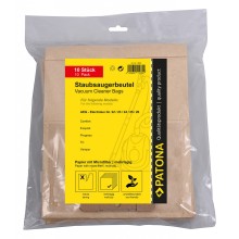 PATONA 10 worek do odkurzacza wielowarstwowy papier w komplecie. Mikrofiltr f. AEG gr. 22 23 24 25 26