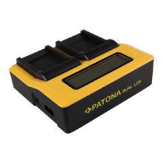 PATONA Dual LCD USB Ładowanie f. Fujifilm Fuji NP-50 FinePix F100fd F100fd F50fd F50fd F60fd