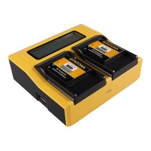 PATONA Ładowarka Dual LCD USB do BENQ Casio NP-40 DC P500 E520 E520+ E610 Casio NP-40 Casio