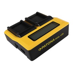 PATONA Dual LCD USB Ładowanie f. Nikon EN-EL8 CoolPix P1 P2 S1 S2 S3 S5 S6 S7 S7c S9
