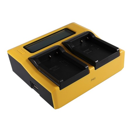 PATONA Ładowarka Dual LCD USB do Casio NP-90 Exilim EXH10 EX-H10