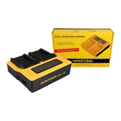 PATONA Dual LCD USB Ładowanie f. Nikon EN-EL12 Coolpix AW100 AW110 P300 P310 P330 S1000pj