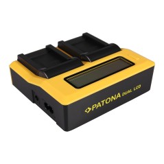 PATONA Dual LCD USB Ładowanie f. Nikon EN-EL12 Coolpix AW100 AW110 P300 P310 P330 S1000pj