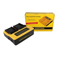 PATONA Dual LCD USB Ładowanie f. Nikon EN-EL2 CoolPix 2500 3500 SQ