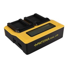 PATONA Dual LCD USB Ładowanie f. Konica Minolta Minolta NP-200 Dimage X Xg Xi Xt Xt Biz