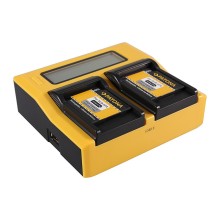 PATONA Dual LCD USB Ładowanie f. Samsung SLB-07A TL TL100 TL210 TL220 TL225 TL90 SLB-07A PL150