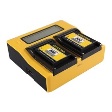 PATONA Dual LCD USB Ładowanie f. Actionpro X7 ISAW A1 A2 A3 BCH7E X7 X7 ISAW A1 A2 A3 BCH7E X7