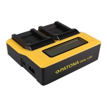 PATONA Dual LCD USB Ładowanie f. Olympus Li-70B FE FE4020 FE-4020 FE4040 FE-4040 FE5040 FE-5040