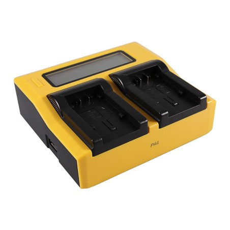 PATONA Dual LCD USB Ładowanie f. Panasonic VW-VBK180 H H100 H101 H95 VW-VBK180 HC HCV700 HC-V700