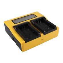 PATONA Dual LCD USB Ładowanie f. Panasonic VW-VBK180 H H100 H101 H95 VW-VBK180 HC HCV700 HC-V700