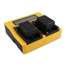 PATONA Dual LCD USB Ładowanie f. Panasonic VW-VBK180 H H100 H101 H95 VW-VBK180 HC HCV700 HC-V700