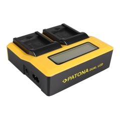 PATONA Dual LCD USB Ładowanie f. Nikon Casio NP-120 CoolPix S2500 S3100 S4100