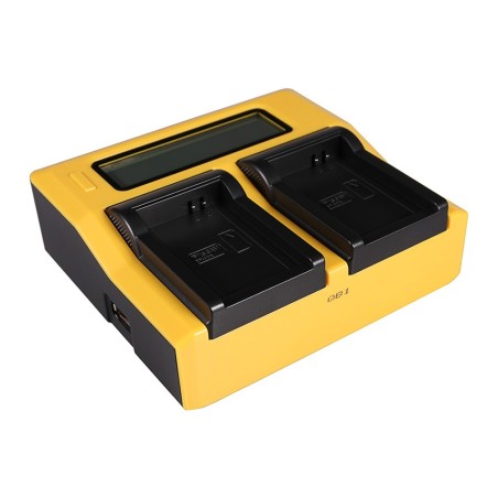 PATONA Ładowarka Dual LCD USB do Samsung BP-90A HMX HMXE100P HMX-E100P HMXE10BP HMX-E10BP