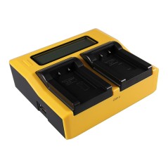 PATONA Ładowarka Dual LCD USB do Casio NP-70 Exilim EXZ150 EX-Z150 EXZ155 EX-Z155 EXZ250 EX-Z250