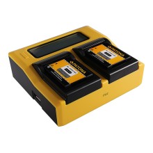 PATONA Ładowarka Dual LCD USB do GoPro AHDBT-001 HD Hero 1 2 AHDBT-001 Helmet Hero HD