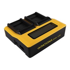 PATONA Dual LCD USB Ładowanie f. Sanyo DB-L40A L20A Xacti DMXC1 DMX-C1 DMXCA65 DMX-CA65 DSCC4