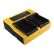 PATONA Ładowarka Dual LCD USB do Oregon ICP103446 Scientific ATC9K