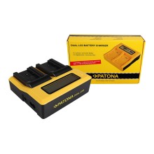 PATONA Dual LCD USB Ładowanie f. Canon BP-718 727 Legria HF R36 HF306 HF38 HF406 HF48 HFM506