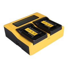 PATONA Dual LCD USB Ładowanie f. Samsunga BP88B MV900 MV900F