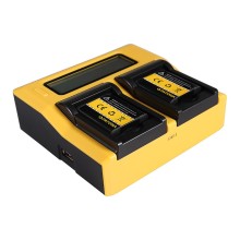 PATONA Dual LCD USB Ładowanie f. Samsunga BP88B MV900 MV900F