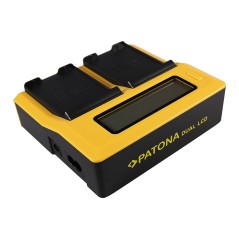 PATONA Dual LCD USB Ładowanie f. Samsung EB-F1A2GBU I519 I569 I579 I8150 i8150 W i9050 i9100