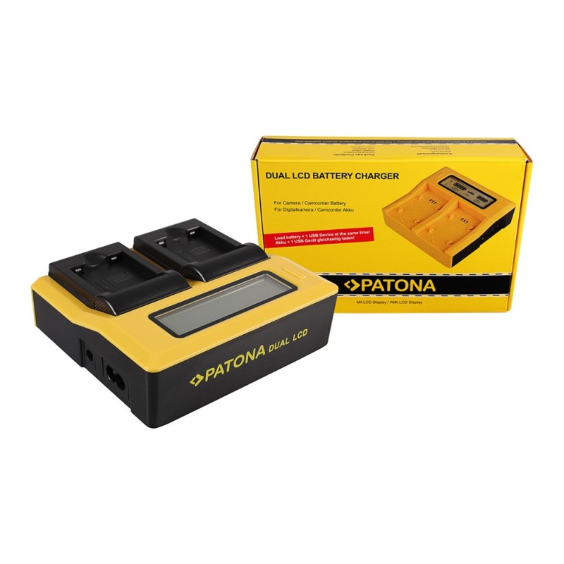 PATONA Dual LCD USB Ładowanie f. Panasonic DMW-BCN10 Lumix DMCLF1 DMC-LF1 DMCLF1K DMC-LF1K PATONA Dual LCD USB Ładowanie f. Panasonic DMW-BCN10 Lumix DMCLF1 DMC-LF1 DMCLF1K DMC-LF1K