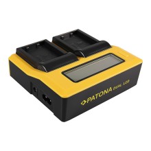 PATONA Dual LCD USB Ładowanie f. Nikon EN-EL23 Coolpix p600 PATONA Dual LCD USB Ładowanie f. Nikon EN-EL23 Coolpix p600