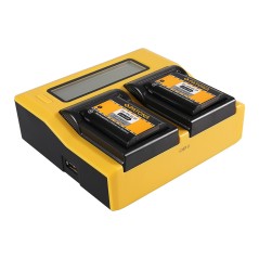 PATONA Dual LCD USB Ładowanie f. Nikon EN-EL23 Coolpix p600